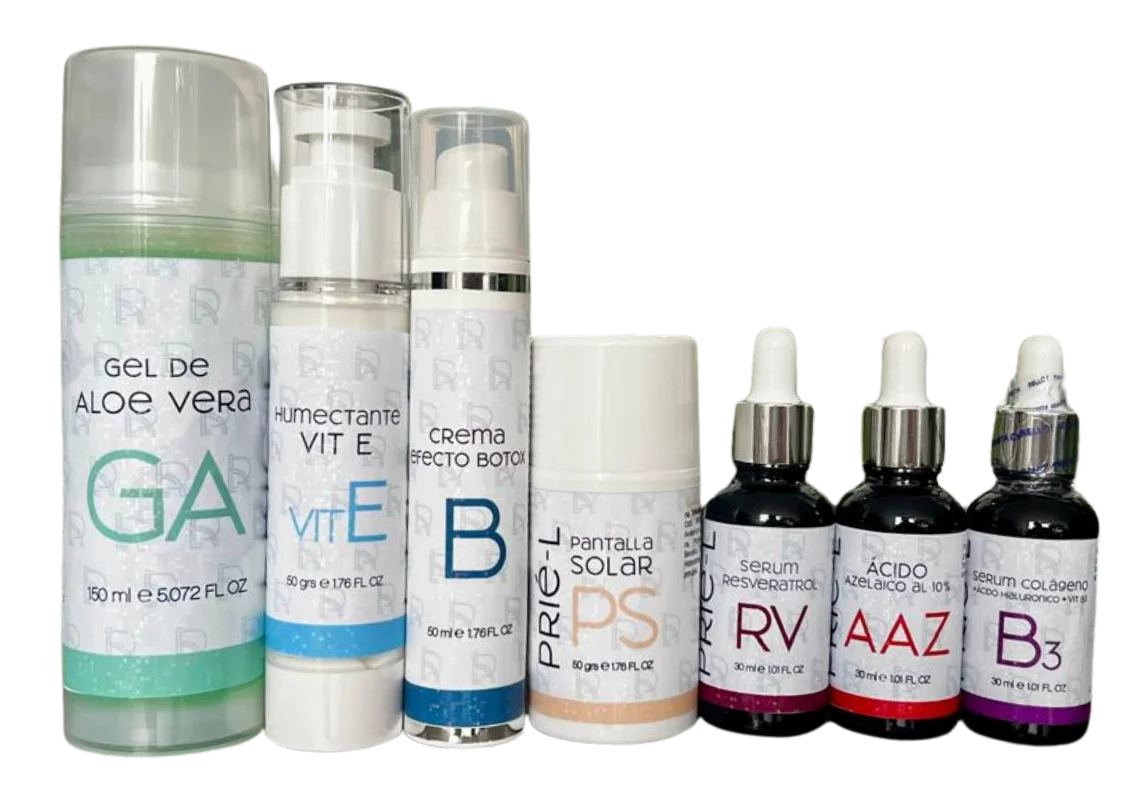 Productos PRIEL SKIN para cada tipo de piel